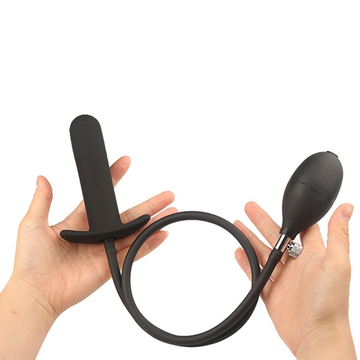 Silicone Inflatable Anal Dildo for Ladies / Adult Sex Toy Anal Douche Plug - EVE's SECRETS